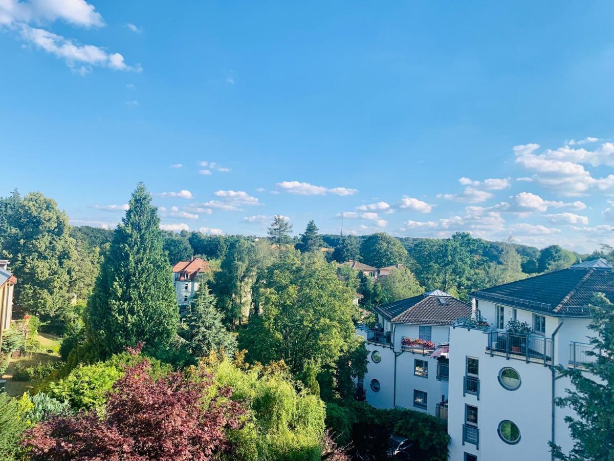 Gaestezimmer In Dresden Mit Dach-Terrasse, Wohnbereich Und Kueche Apartment ภายนอก รูปภาพ