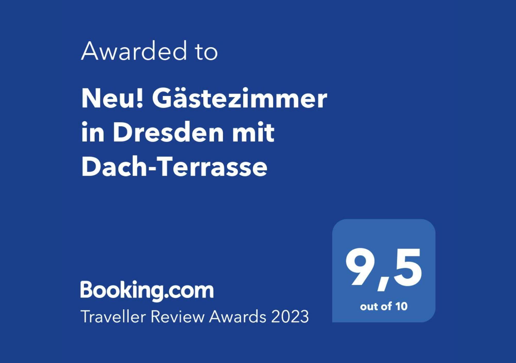 Gaestezimmer In Dresden Mit Dach-Terrasse, Wohnbereich Und Kueche Apartment ภายนอก รูปภาพ